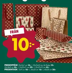 ÖoB PRESENTPÅSE erbjuda