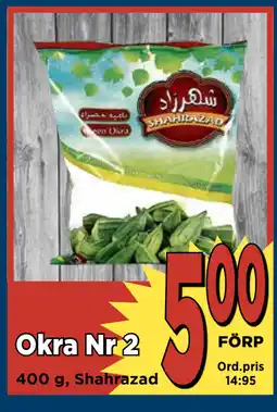 Supergrossen Okra Nr 2 erbjuda