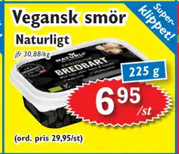 T-jarlen Vegansk smör erbjuda