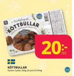 Tempo KÖTTBULLAR erbjuda