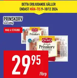 Matdax PRINSKORV erbjuda