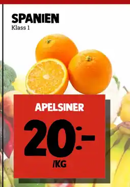 MatArket apelsiner erbjuda