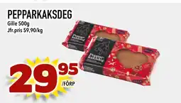 MatArket PEPPARKAKSDEG erbjuda