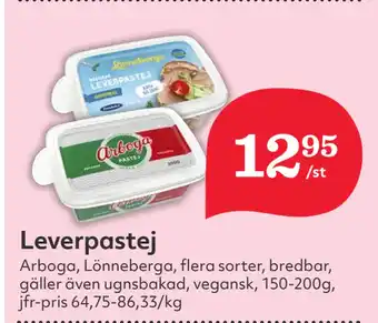 Hemköp Leverpastej erbjuda