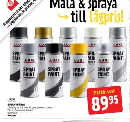 Jem&Fix SPRAYFÄRG erbjuda