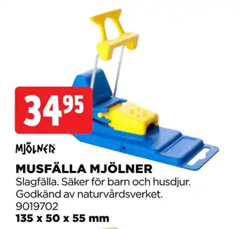 Jem&Fix MUSFÄLLA MJÖLNER erbjuda