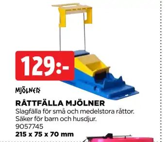 Jem&Fix RÅTTFÄLLA MJÖLNER erbjuda