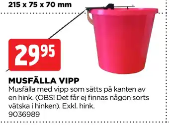 Jem&Fix MUSFÄLLA VIPP erbjuda