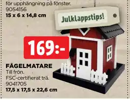 Jem&Fix FÅGELMATARE erbjuda