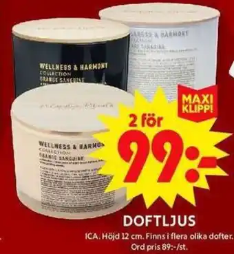 ICA Maxi Doftljus erbjuda