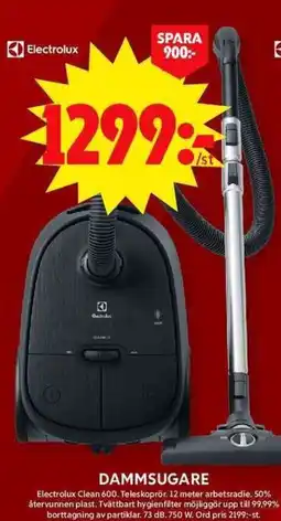 ICA Maxi Dammsugare erbjuda