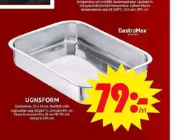 ICA Maxi Ugnsform erbjuda