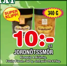Nya Pulsen JORDNÖTSSMÖR erbjuda