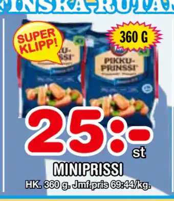 Nya Pulsen MINIPRISSI erbjuda