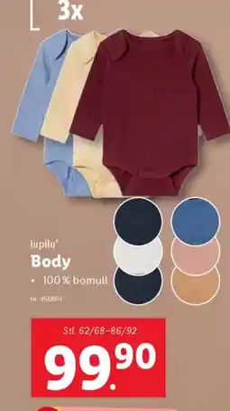 Lidl LUPILU Body erbjuda