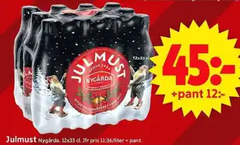 ICA Supermarket Julmust erbjuda