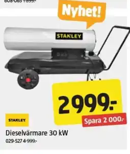 Jula Dieselvärmare 30 kW erbjuda