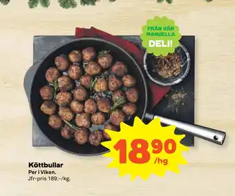 Stora Coop Köttbullar erbjuda