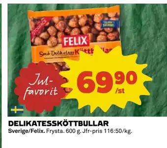 Coop DELIKATESSKÖTTBULLAR erbjuda