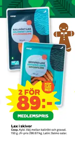 Stora Coop Lax i skivor erbjuda