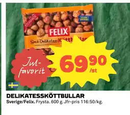 Coop Daglivs DELIKATESSKÖTTBULLAR erbjuda