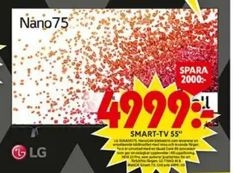 ICA Maxi LG Smart-TV 55" erbjuda