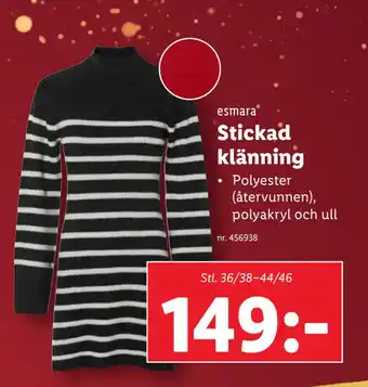 Lidl Stickad klänning erbjuda