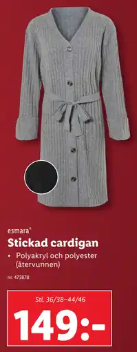 Lidl Stickad cardigan erbjuda