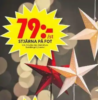 ICA Maxi ICA Stjärna På Fot 60 cm erbjuda