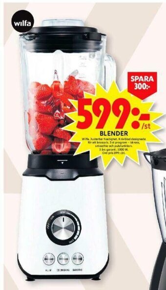ICA Maxi Wilfa Blender erbjuda