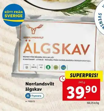 Norrlandsvilt älgskav