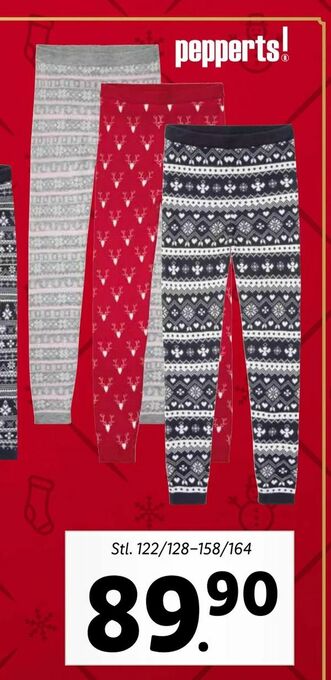 Lidl Stickade leggings erbjuda