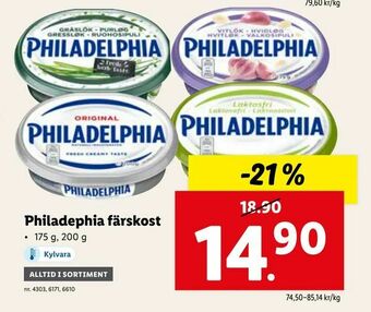 Lidl Philadephia färskost erbjuda