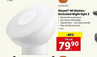 Lidl Mi Motion- Activated Night light 2 erbjuda