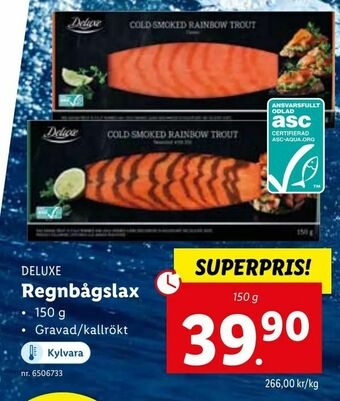 Lidl Regnbågslax erbjuda