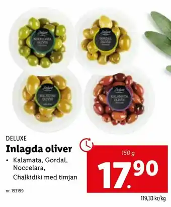 Lidl Inlagda oliver erbjuda