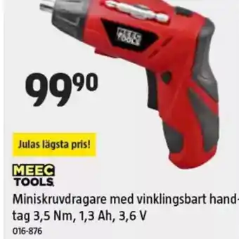 Jula MEEC TOOLS iniskruvdragare med vinklingsbart hand erbjuda