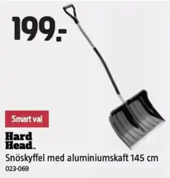 Jula HARD HEAD Snöskyffel med aluminiumskaft erbjuda