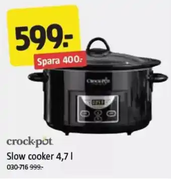 Jula CROCK POT Slow cooker erbjuda