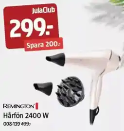 Jula REMINGTON Hårfön 2400 W erbjuda