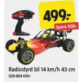 Jula Radiostyrd bil 14 km/h erbjuda