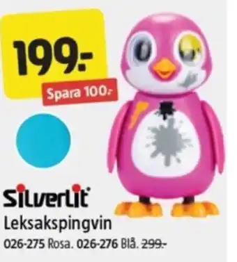 Jula SILVERLIT Leksakspingvin erbjuda