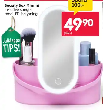 Rusta Beauty Box Mimmi erbjuda