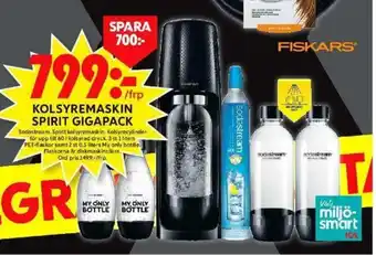 Sodastream Kolsyremaskin Spirit Gigapack