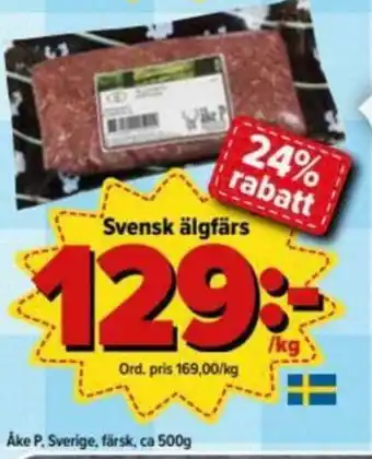 Åke P. Sverige Svensk älgfärs 500g