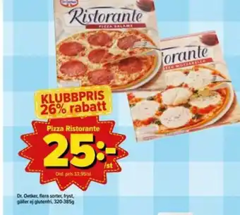 Dr. Oetker Pizza Ristorante 320-385g