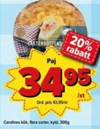 Carolines Kök, Flera Sorter Kyld 300g