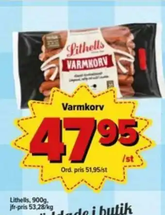 Östenssons Lithells 900g erbjuda