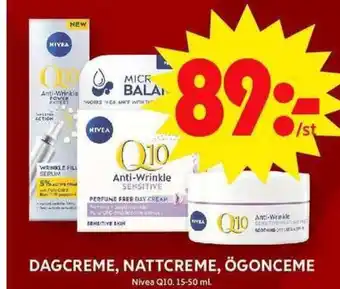 ICA Maxi Dagcreme, nattcreme, ögonceme erbjuda