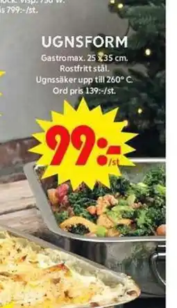 ICA Maxi Ugnsform erbjuda